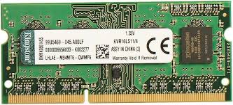 Pamięć RAM PC3L Kingston do Laptopa DDR3L 4 GB 1600MHz 12800S