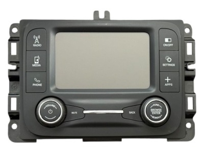 Радіо дисплей fiat 520 5'' vp2 ece dab jeep renegade 07357567150 + kod фото №1