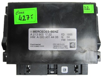 Mercedes w177 модуль блок управления a2139001722 фото №1