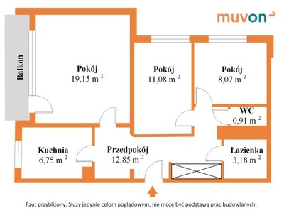 Mieszkanie, Tychy, 65 m²