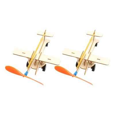 Modele samolotów Dwupłatowiec napędzany gumką