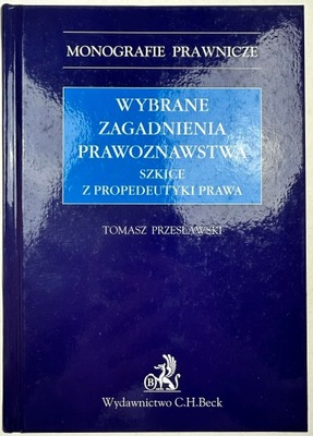 Wybrane zagadnienia prawoznawstwa T. Przesławski