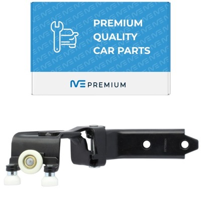 Направляющая ролик подрамник дверь раздвижных vw transporter t5 multivan 2003- фото №1