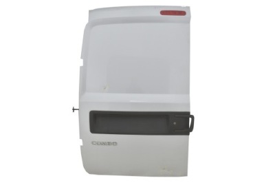 Двері задні задня ліва opel combo iii d fiat doblo ii сріблястий фото №1