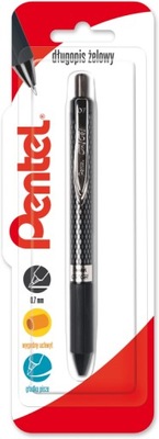 Długopis żelowy 0,7 mm K497 czarny 1 szt.