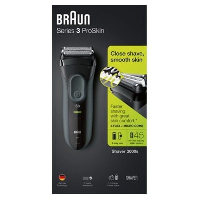 Braun Series 3 ProSkin 3000s Electric Shaver for