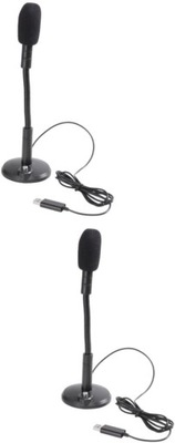Mikrofon Pojemnościowy USB 2 Zestawy mikrofon ze stentem mikrofon