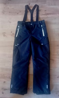 Spodnie narciarskie czarne 164 cm firmy Smyk