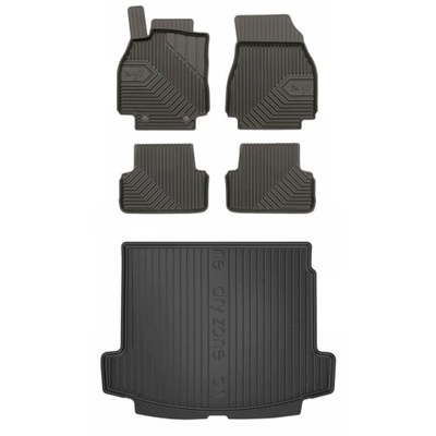 RUBBER SET MATS I MAT RENAULT MEGANE II 2002-2009 UNIVERSAL WITHOUT REGULO - milautoparts-fr.ukrlive.com