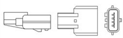 SONDA LAMBDA DACIA LOGAN 1,0 12- OSM104  