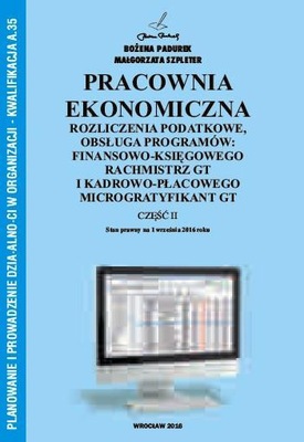 PRACOWNIA EKONOMICZNA CZ.II ROZLICZENIA PODATKOWE