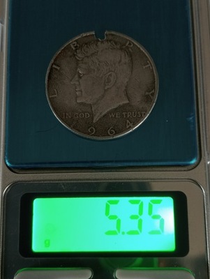 USA 1/2 Dolara 1964r Kennedy SREBRO (007)