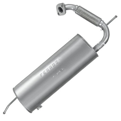 SILENCIADOR TERMINAL SMART PARA TWO CUPÉ W451 0.8I 07-14  