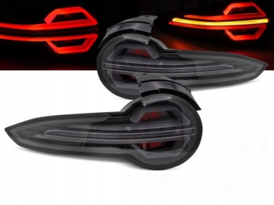 Лампы задние светодиодный led bar mazda mx5 nd 15- smoke dynamic фото №1