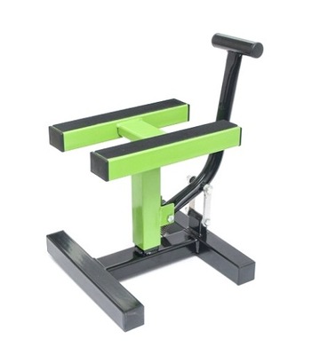 STOJAK SOPORTE PARA MOTOCICLETA CROSS VERDE KXF  