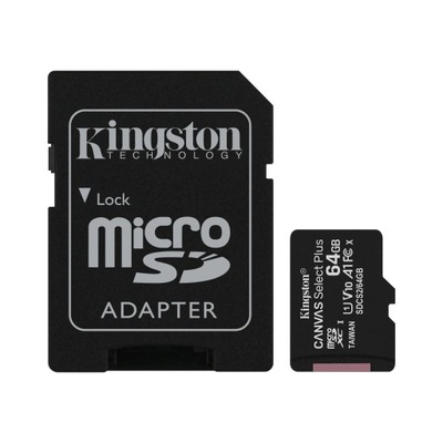 Kingston Canvas Plus 64GB Karta micro SDXC 100MB/s