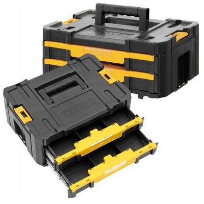 DEWALT TSTAK КОРОБКА IV Z 2 SZUFLADAMI 18X31X44 CM 8L DWST1-70706 PRO