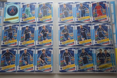 Topps Champions League 2016/17 PSG komplet 18