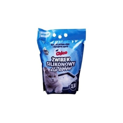 Żwirek silikonowy Chico naturalny 3,8 l