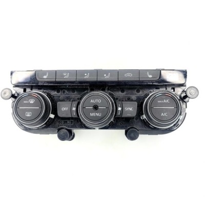 Панель кондиционера volkswagen оригинальный номер 5g0907044bl фото №1