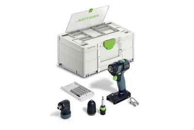 FESTOOL Akumulatorowa wiertarko-wkrętarka TXS 18-Basic-Set 577335