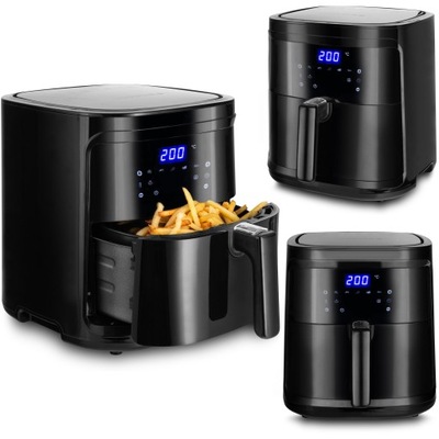 FRYTKOWNICA BEZTŁUSZCZOWA 7L 1900W AIR FRYER XL FRYTOWNICA LCD SMART