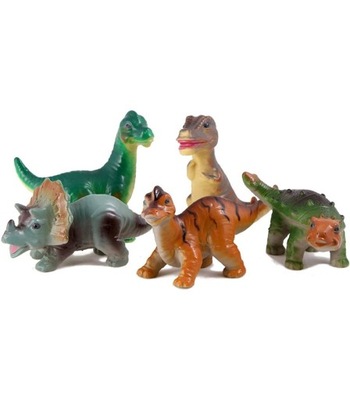 Dinozaury Figurki dinozaurów dla dzieci Zestaw 6w1