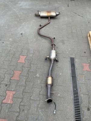 Toyota c-hr chr 2016- выхлоп гаситель катализатор фото №1