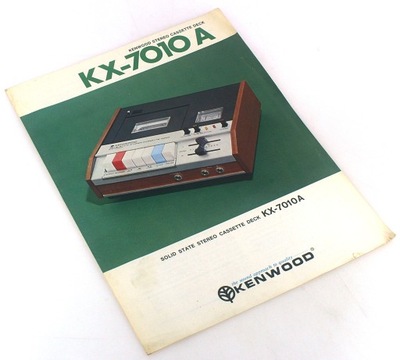 MAGNETOFON KENWOOD KX-7010A Prospekt 1970