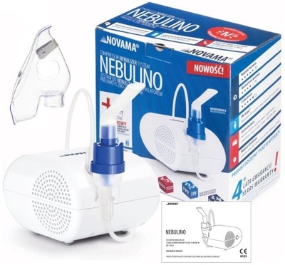 Inhalator Nebulizator pneumatyczno-tłokowy Novama