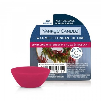 Yankee Candle Wosk Sparkling Winterberry
