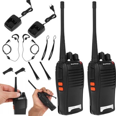 KRÓTKOFALÓWKI WALKIE TALKIE BAOFENG DUŻY ZASIĘG 2S