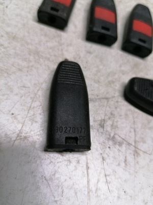 Засувка блокування замка двері opel vectra b фото №1