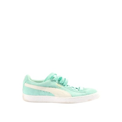 PUMA SUEDE CLASSIC Sznurowane trampki turkusowy