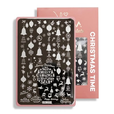 Blaszka do stempli - Christmas time JULIA NESSA