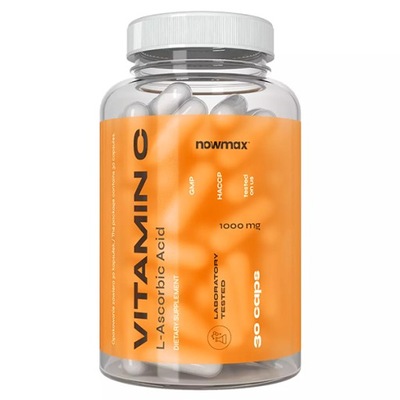 nowmax VITAMIN C 30kap WITAMINA C 1000mg ODPORNOŚĆ