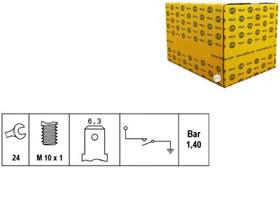 SENSOR PRESSURE OILS MERCEDES V 638 2 AUDI 100 C3 100 C4 200 C3 80  