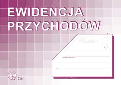 EWIDENCJA PRZYCHODÓW OBOWIĄZUJĄCY WZÓR na 2022r.