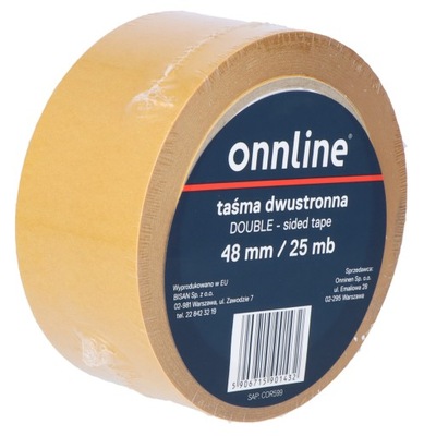 TAŚMA DWUSTRONNA 48MM/25MB