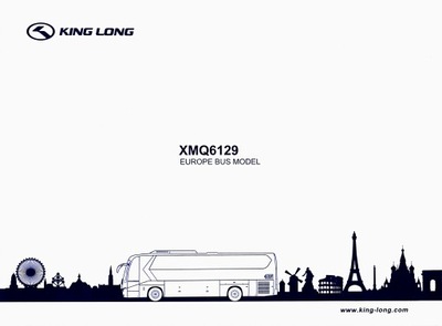 PROSPEKT KING LONG XMQ6129 EUROPE BUS МОДЕЛЬ