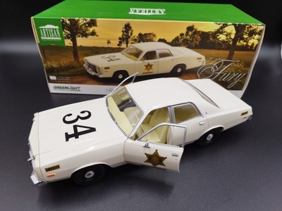 1:18 Greenlight 1977 Plymouth Fury #34 Model