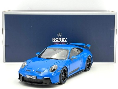 Porsche 911 (992) GT3 Coupé - 2021 blue Norev 1:18