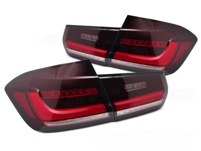 FAROS PARTE TRASERA JUEGO DIODO LUMINOSO LED BAR NEON DIODOWE DINÁMICO DTS TUNEADO BMW 3 F30 11-18 FL  