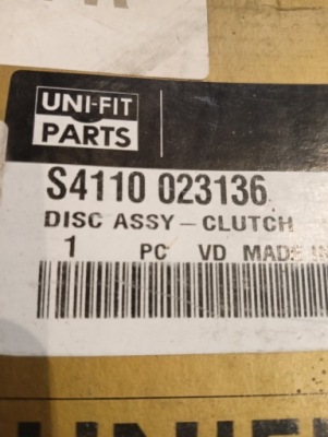Диск сцепления kia ceed, kia soul к прижим 4130023136 фото №1