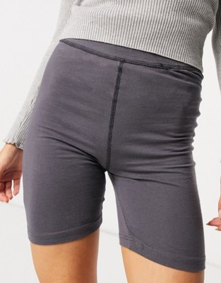 PUBLIC DESIRE SZARE LEGGINSY KRÓTKIE 34 XS 1VAG