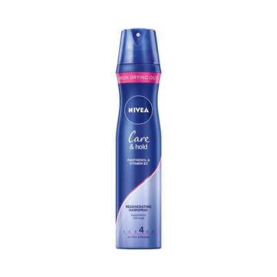 NIVEA Care & Hold Lakier regenerujący do włosó