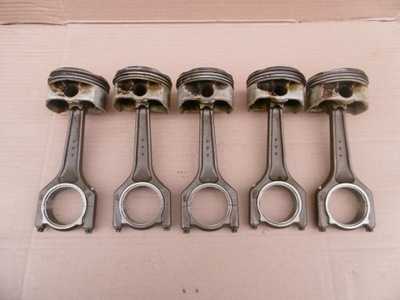 1x поршень шатун bmw e60 e61 e90 e91 e92 2.5 n52 n52b25 81985 фото №1