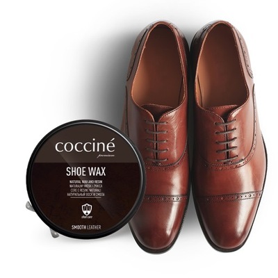 Brązowa pasta do obuwia Shoe wax Coccine