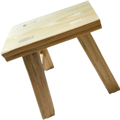 Mały drewniany, solidny stołek Stoolowy Mały