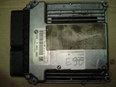 BMW E90 E91 E92 E93 COMPUTER CONTROL UNIT 0281013500  